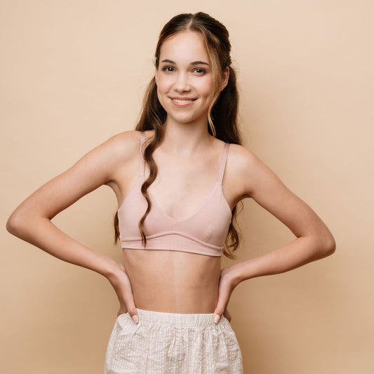 The Evie Bra- Chalky Pink