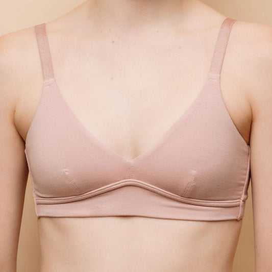 The Evie Bra- Chalky Pink